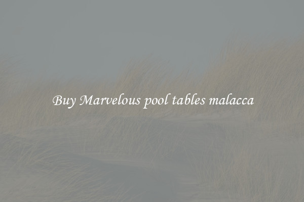 Buy Marvelous pool tables malacca