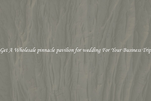 Get A Wholesale pinnacle pavilion for wedding For Your Business Trip