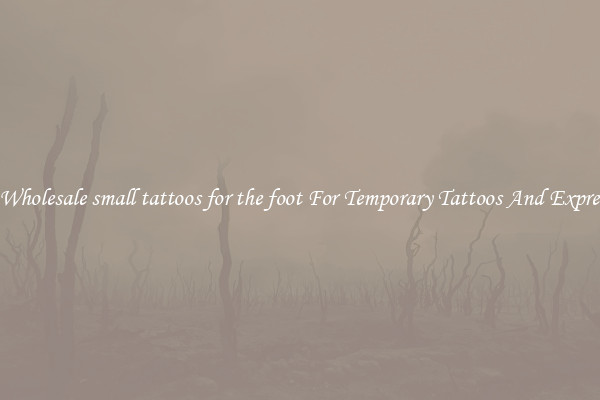 Buy Wholesale small tattoos for the foot For Temporary Tattoos And Expression