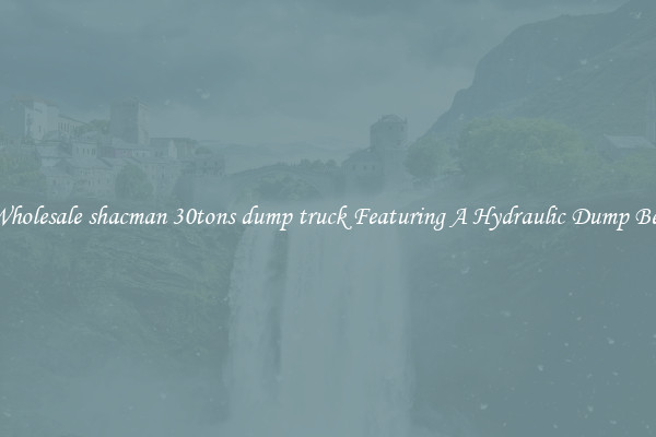 Wholesale shacman 30tons dump truck Featuring A Hydraulic Dump Bed