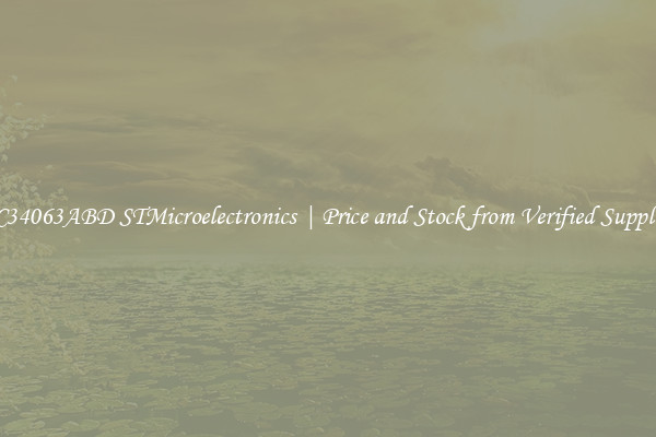 MC34063ABD STMicroelectronics | Price and Stock from Verified Suppliers