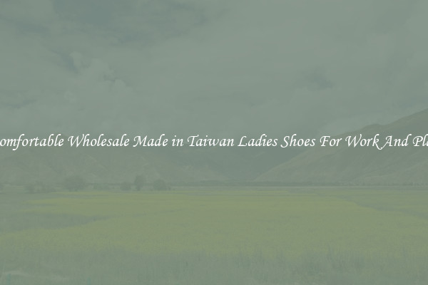 Comfortable Wholesale Made in Taiwan Ladies Shoes For Work And Play