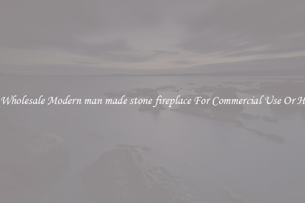 Buy Wholesale Modern man made stone fireplace For Commercial Use Or Homes