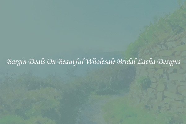 Bargin Deals On Beautful Wholesale Bridal Lacha Designs