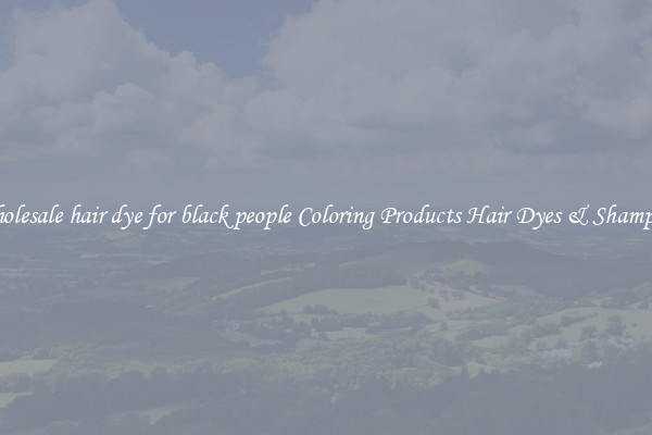 Wholesale hair dye for black people Coloring Products Hair Dyes & Shampoos