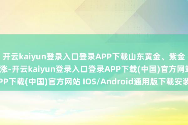 开云kaiyun登录入口登录APP下载山东黄金、紫金矿业、白银有色等跟涨-开云kaiyun登录入口登录APP下载(中国)官方网站 IOS/Android通用版下载安装