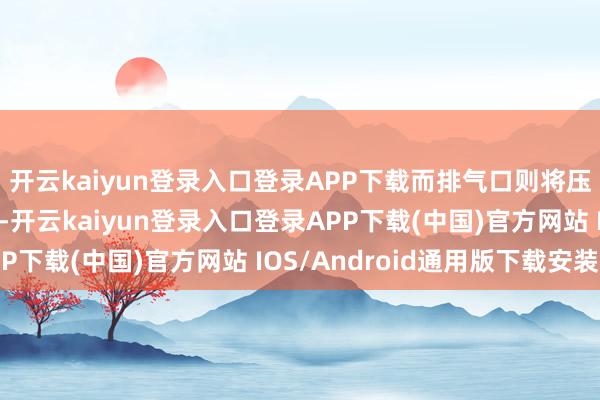 开云kaiyun登录入口登录APP下载而排气口则将压缩后的高压气体排出-开云kaiyun登录入口登录APP下载(中国)官方网站 IOS/Android通用版下载安装